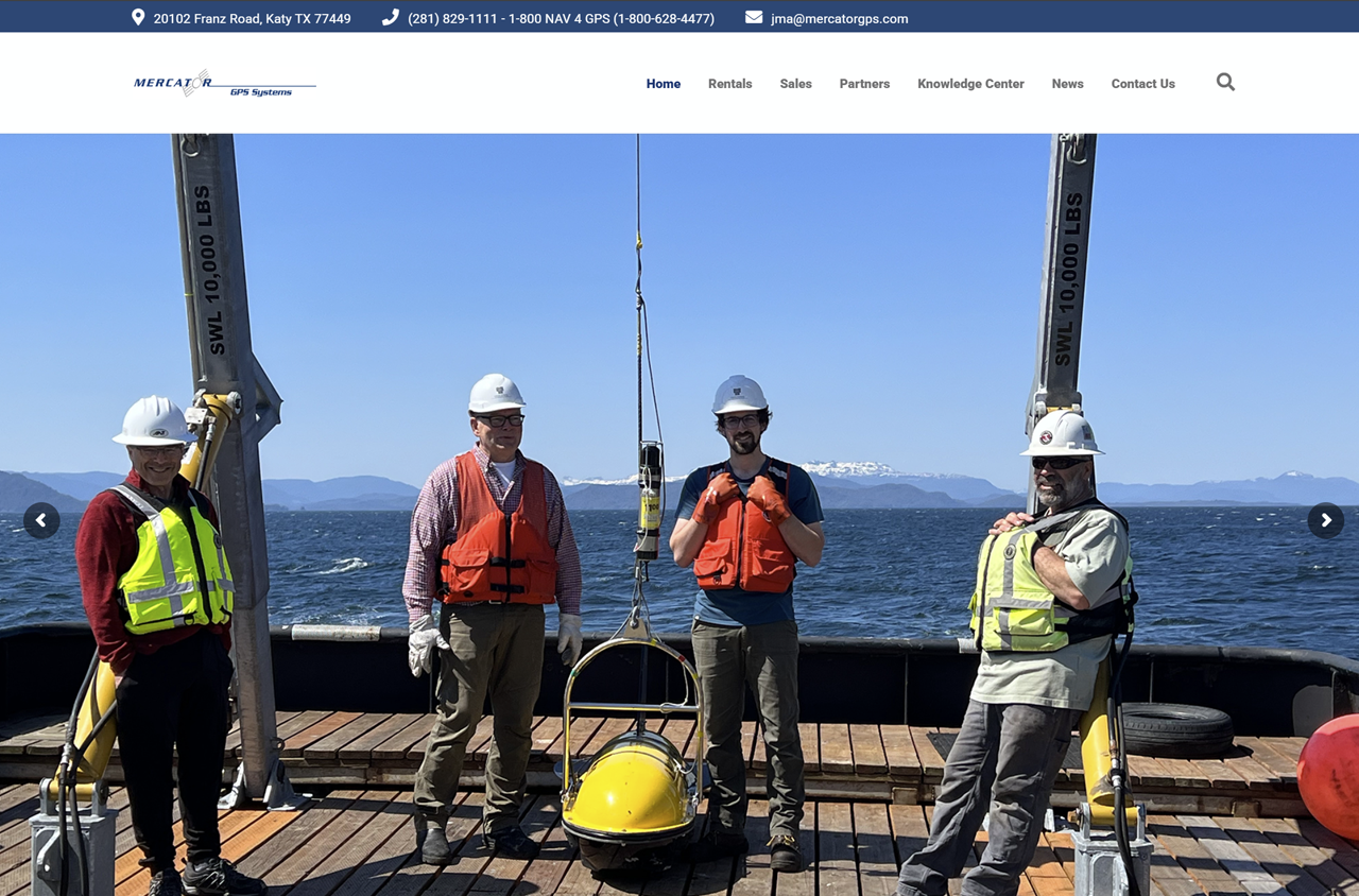 Mercator GPS screenshot 1