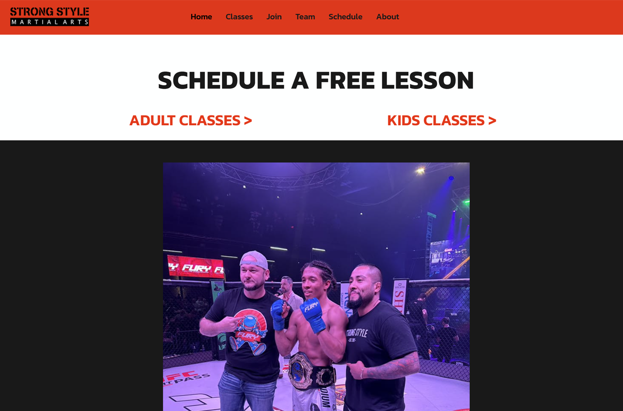 Strong Style MMA screenshot 1